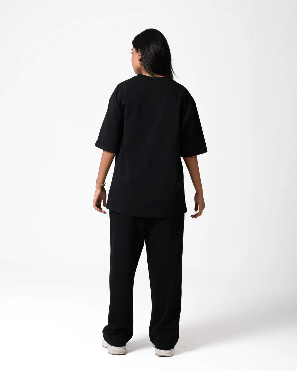 Black Oversized Street Tee