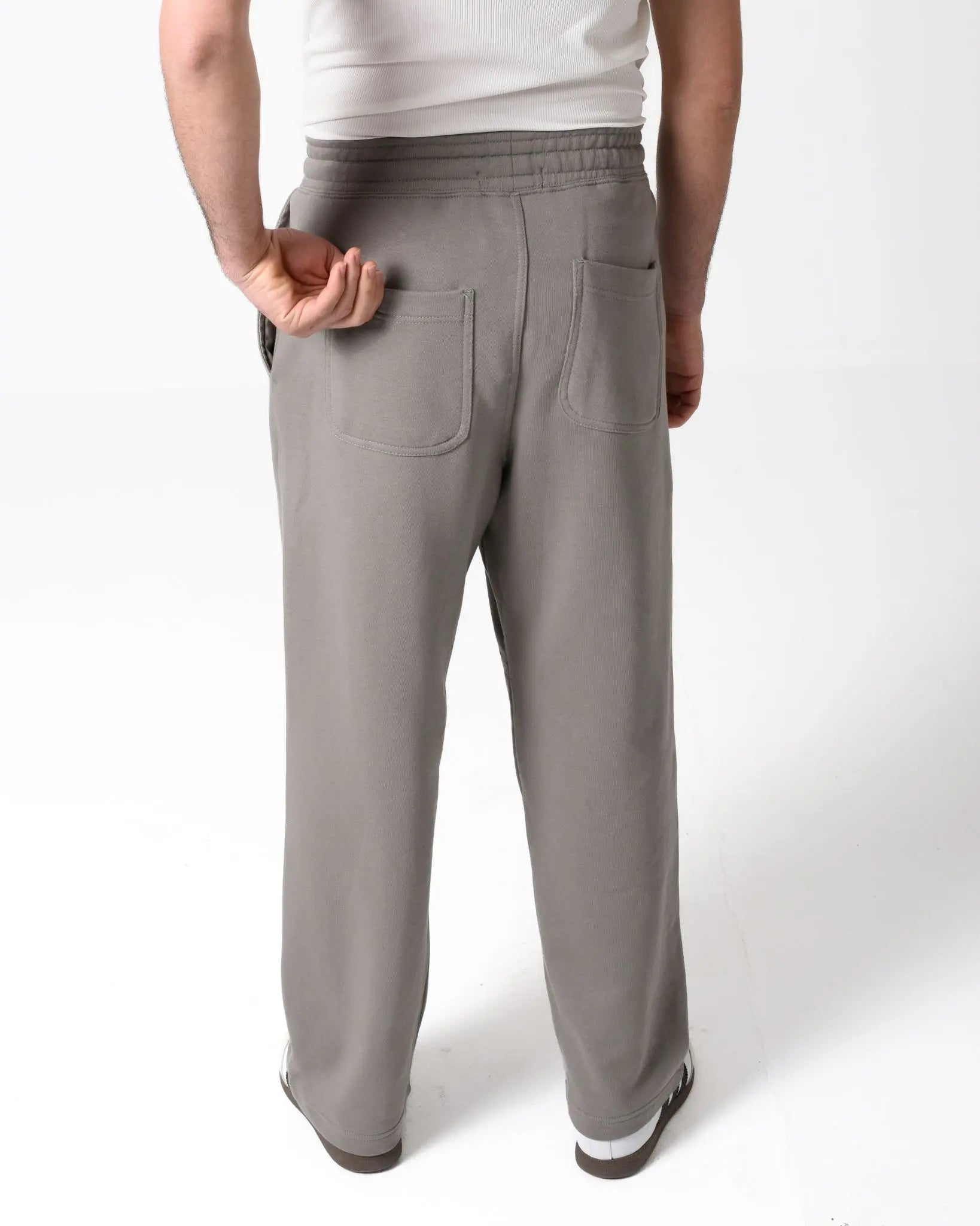 Grey Oversized Pants