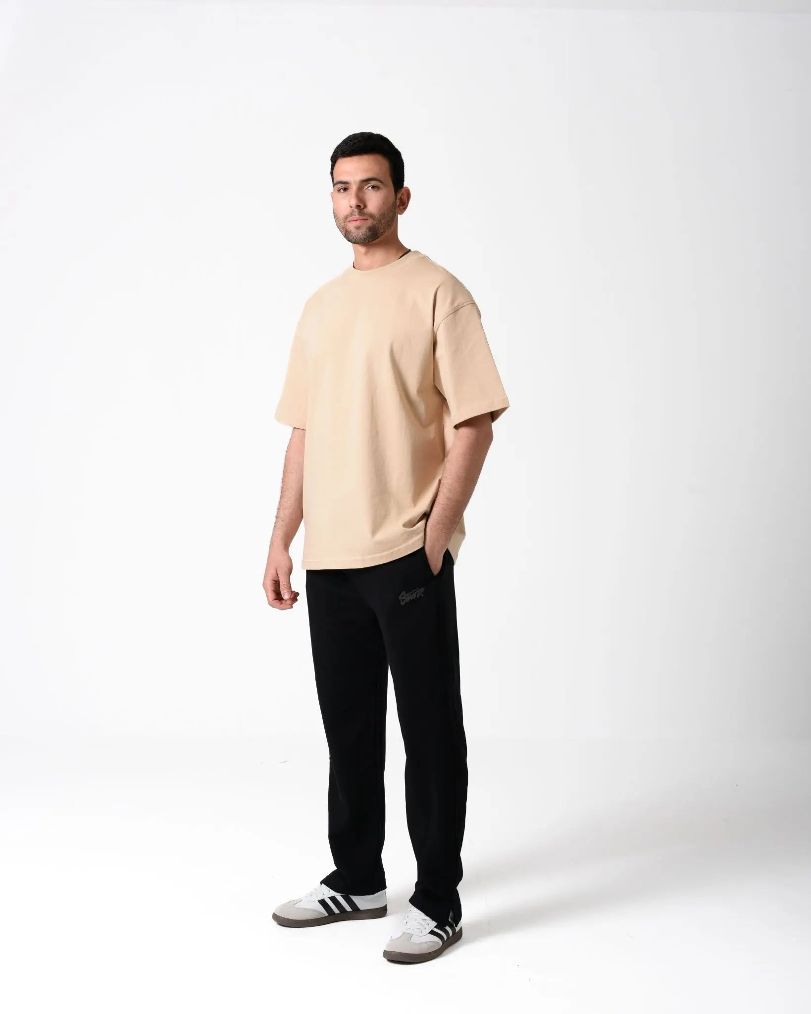 Oversized Beige T-Shirt