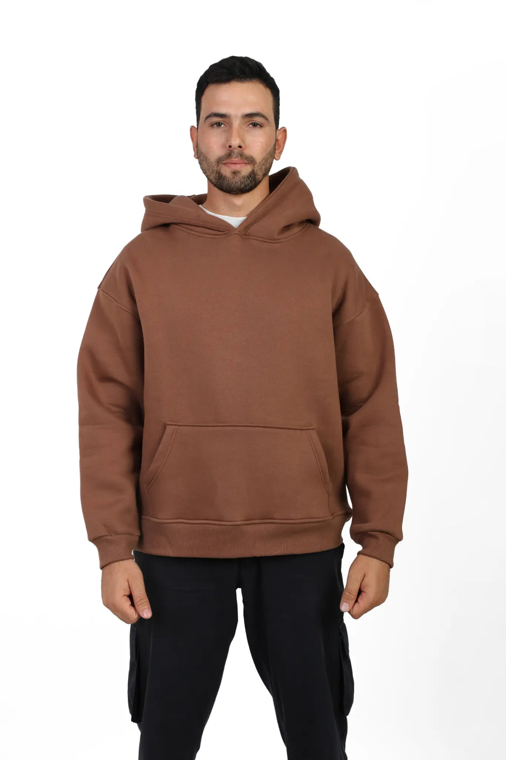 Sharghof Oversized Hoodie – Mocha Brown