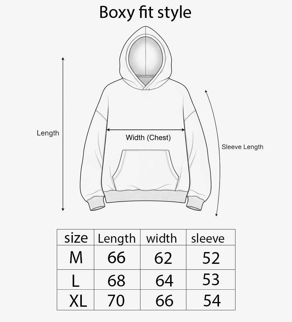 Sharghof Oversized Hoodie – Jet Black